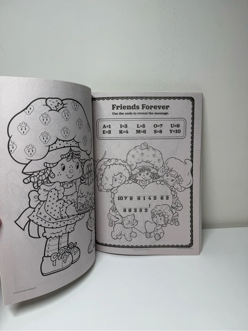 Strawberry Shortcake Coloring & Activity Book Berry Besties